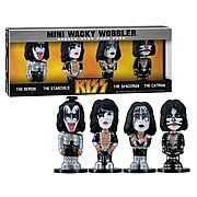 KISS Mini Wacky Wobbler Bobble Head 4-Pack